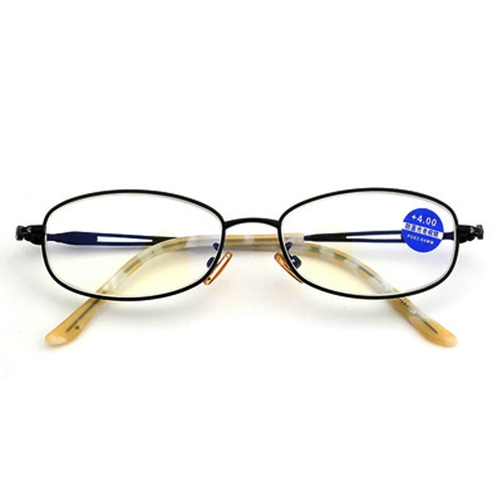 

Fashion Super Elastic Memory Titanium Spectacle Frame Anti Blu Light Ultralight Reading Glasses Ladies Women+1.0 +1.5 +2.0 +2.5