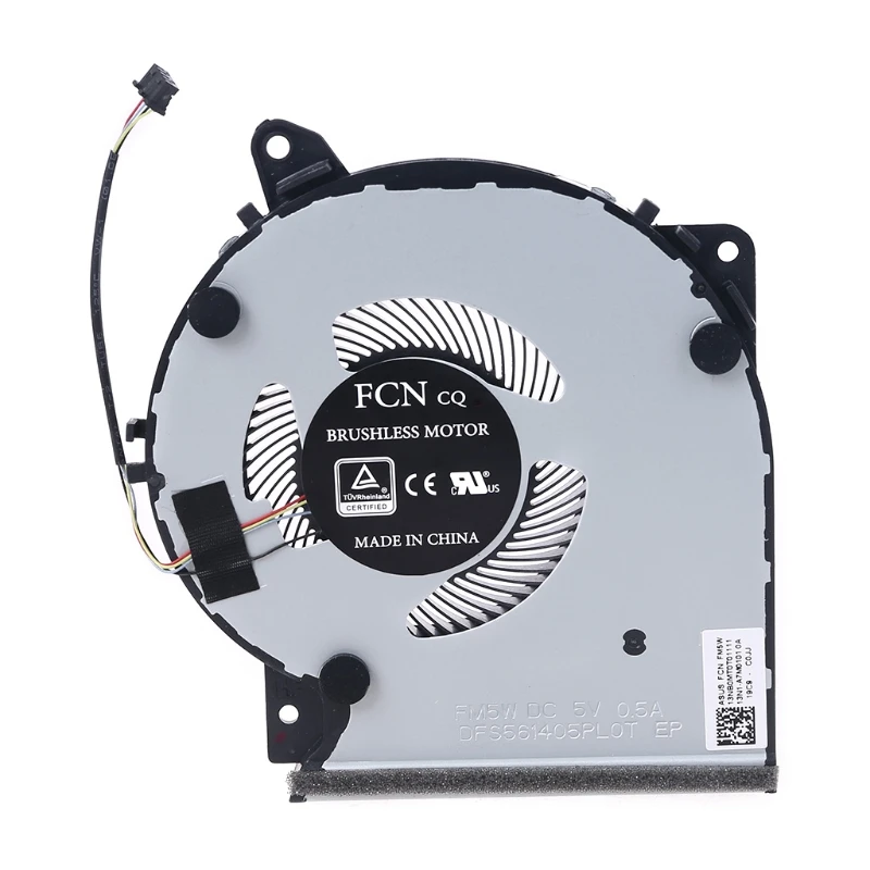 Replacement CPU Cooling Fan for VivoBook X509 X509FJ-FLX509F X409U X509F X409F FL8700D FL8700 X509U Series DFS561405PLOT FM5W