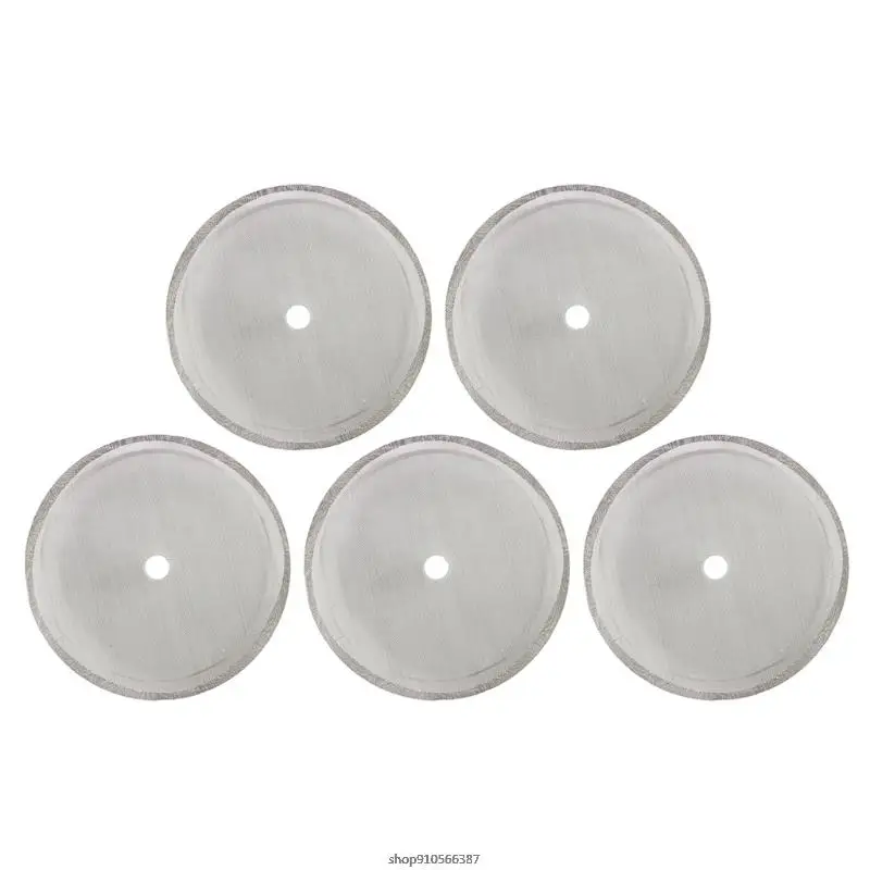 5x/set Replacement French Press Filter Mesh Stainless Steel for High Quality Coffee Tea Maker 8cup/ 34oz/1000ml Machine Dropship