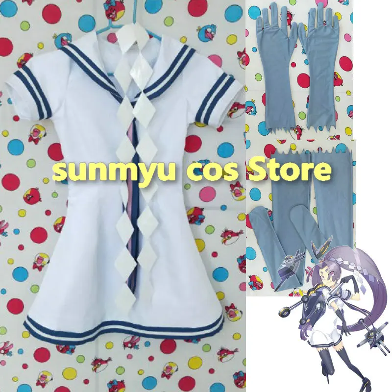 

Kantai Collection Kankore Hatsuharu Uniform Cosplay Costume Custom Size Halloween