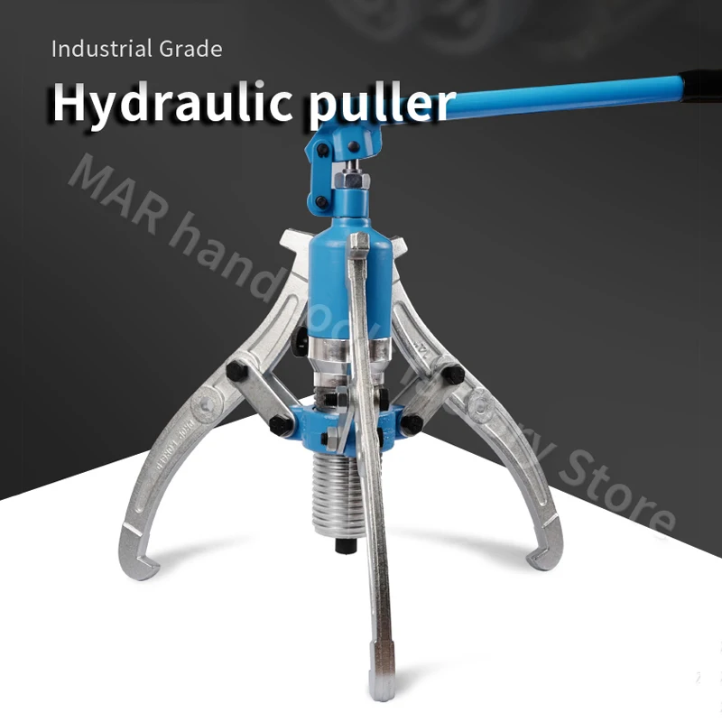 Hydraulic Puller 2Jaw/3Jaw Industrial Grade Universal Puller Bearing Disassembly Tool Set Heavy Duty 5T 10T 15T Gear Puller