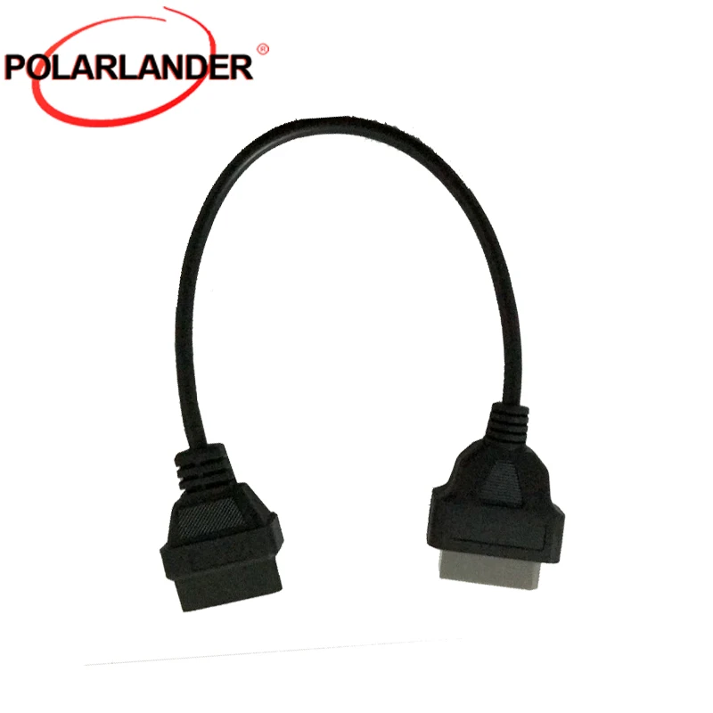 14Pin to 16PIN OBD1 OBD2 Cable for Nissan ELM327 Scanner Extension Adapter Cor OBD II Diagnostic Interface