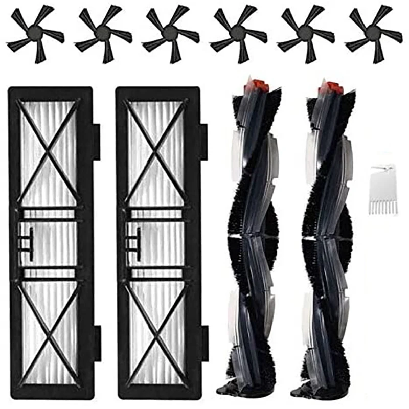 Piezas de repuesto para Neato Botvac D Series, Kit de accesorios para Robot aspirador, cepillos, D3, D4, D5, D6, D7, D75, D80, D85