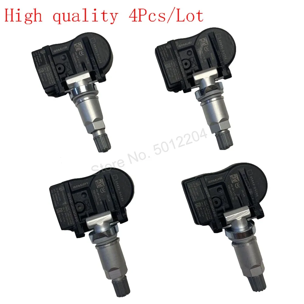 4PCS TMPS FOR 2015 2016 2017 2018 2019 2020 KIA OPTIMA (JF) TIRE PRESSURE SENSOR TPMS 433MHz 52933-D4100 52933-F2000 52933-D9100