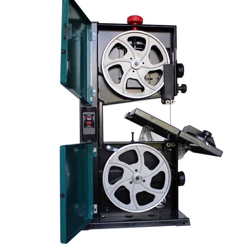 9 Inch 370W Multifunctional Band Saw Machine  Band Saw Joinery Band Saw Machine Jig Saw Pull Flower Saw