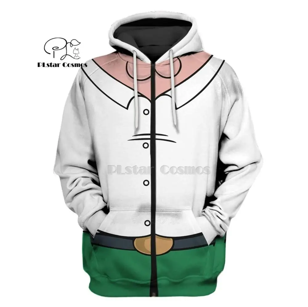 PLstar Cosmos facet piter Griffin kostium 3d bluza z kapturem/bluza zima jesień śmieszne święta Halloween cosplay streetwear