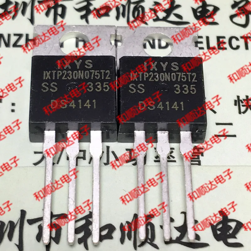 

10PCS IXTP230N075T2 TO-220 75V 230A