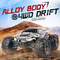 XLF F19A 70km/h Alloy High Speed Racing Car 1/10 2.4GHz 4WD RC Car Off-Road Drift Car RTR Brushless Motor Metal Chassis Adults