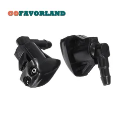 2Pcs Front Windshield Washer Sprayer Nozzle 85381-12050  For Toyota Corolla 2003 2004 2005 Camry XV30 2002-2006 RAV4 1996-2005