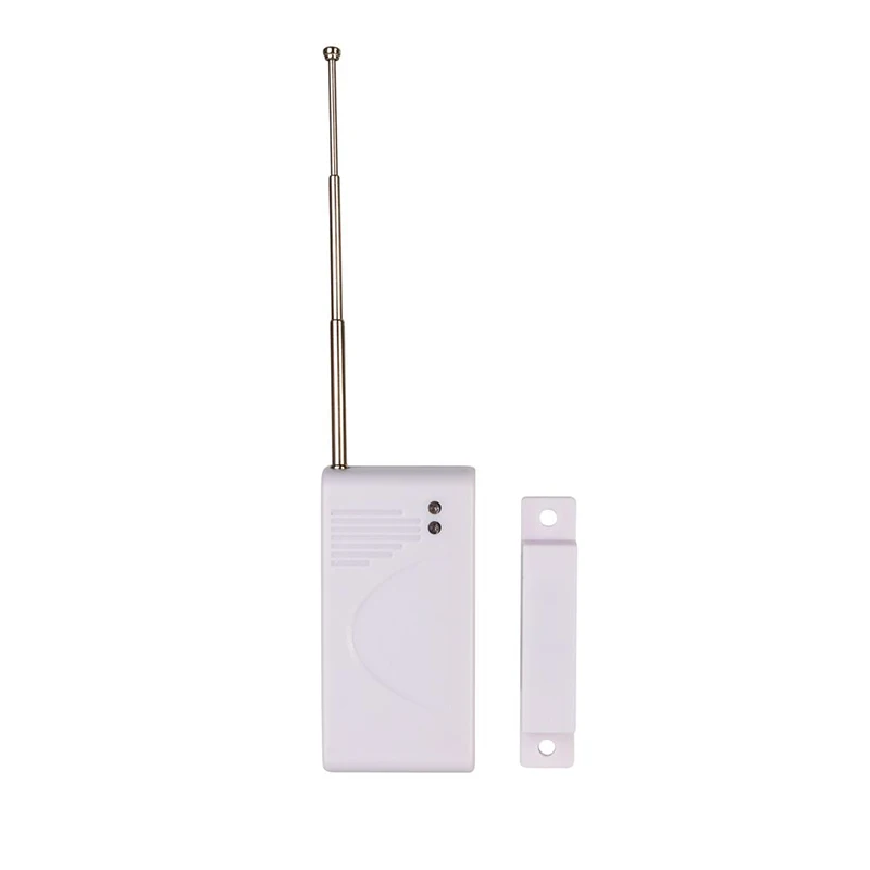 Good price wireless 433mhz door sensor, door alarm, electromagnetic contact, safety door contact with battery