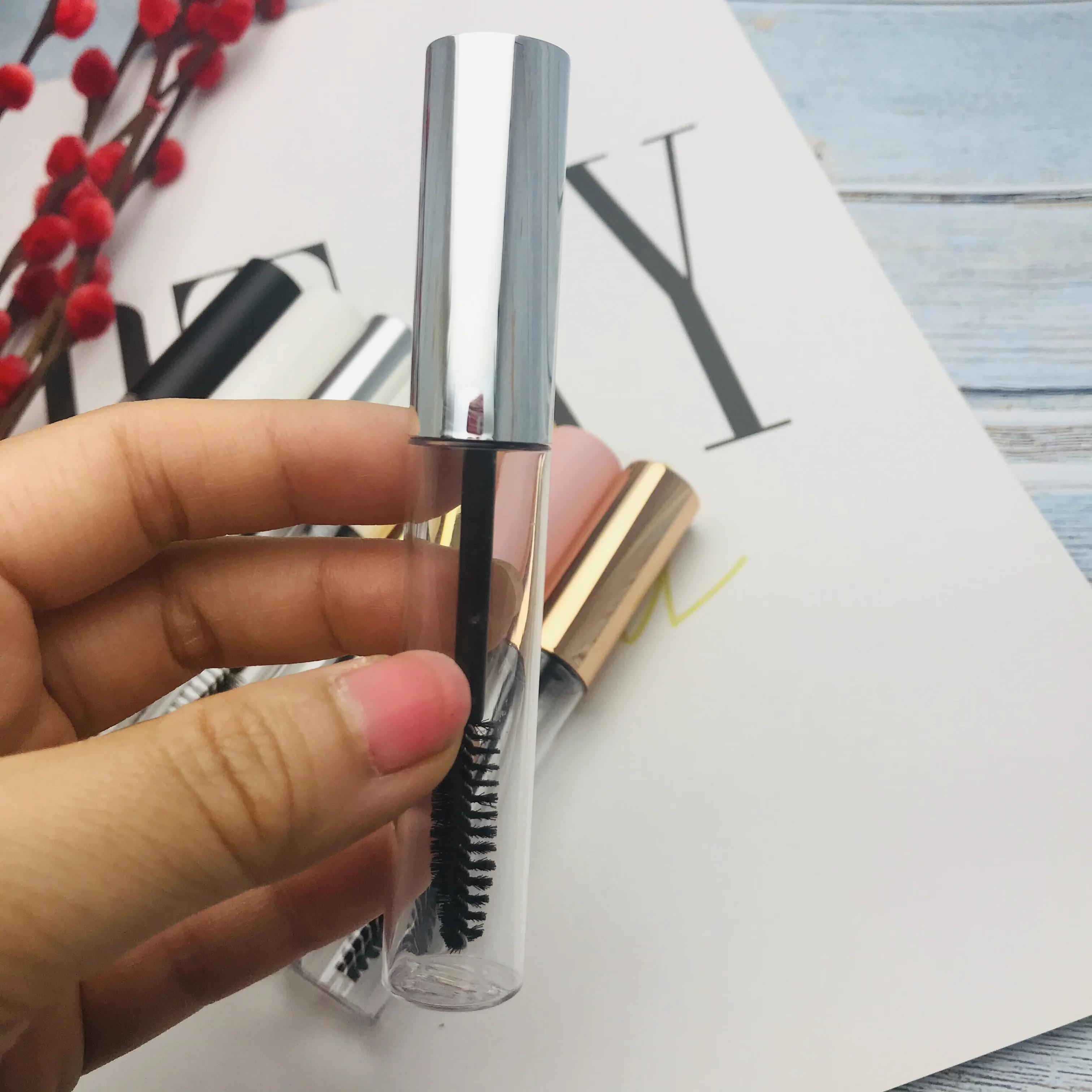 Eyeliner-Tube 10ml Leere Lipgloss-Flasche Großhandelspreis Lippenstift Lipgloss Kosmetikverpackung Nachfüllbarer Behälter – Detail 25