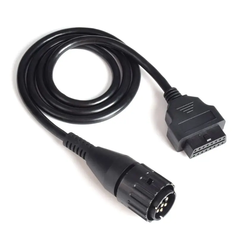 Best Price For BMW ICOM D Cable Motorcycles Motobikes 10 Pin Diagnostic Cable for BMW 10 Pin Adaptor To 16Pin OBD2 OBDII Cable