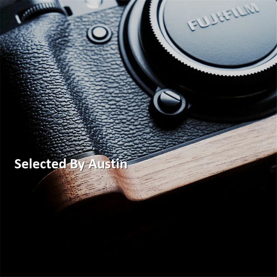 Drewniana płyta podstawowa ściskacz płyta montażowa do statywu FUJI XT4 FUJIFILM X T4