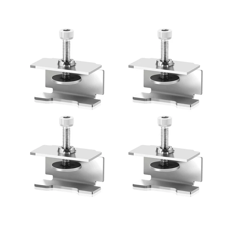 4pcs 3D printer accessories glass plate of heating bed clamp fixed clip for Ender 3/3 Pro/3 V2/3S,Ender 5/Pro, CR-20 PRO,CR-10