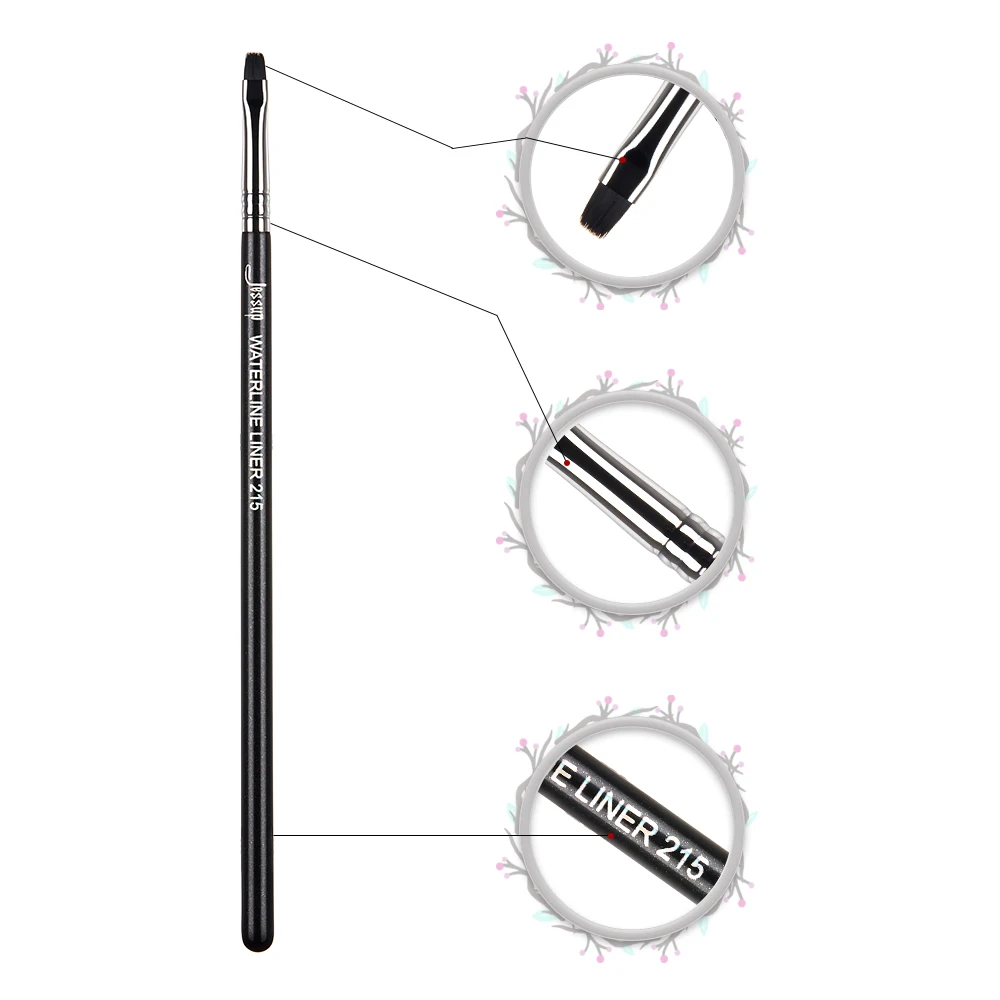 Jessup Eyeliner brush Synthetic hair Eyebrow brush Eyeliner Cream Make up brush S146