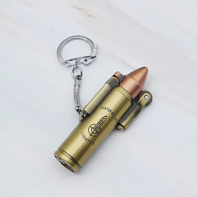 Bullet Torch Turbo Lighter Metal Butane Cigar Lighters Retro Gas Cigarette 1300 C Windproof Lighter Smoking Accessories