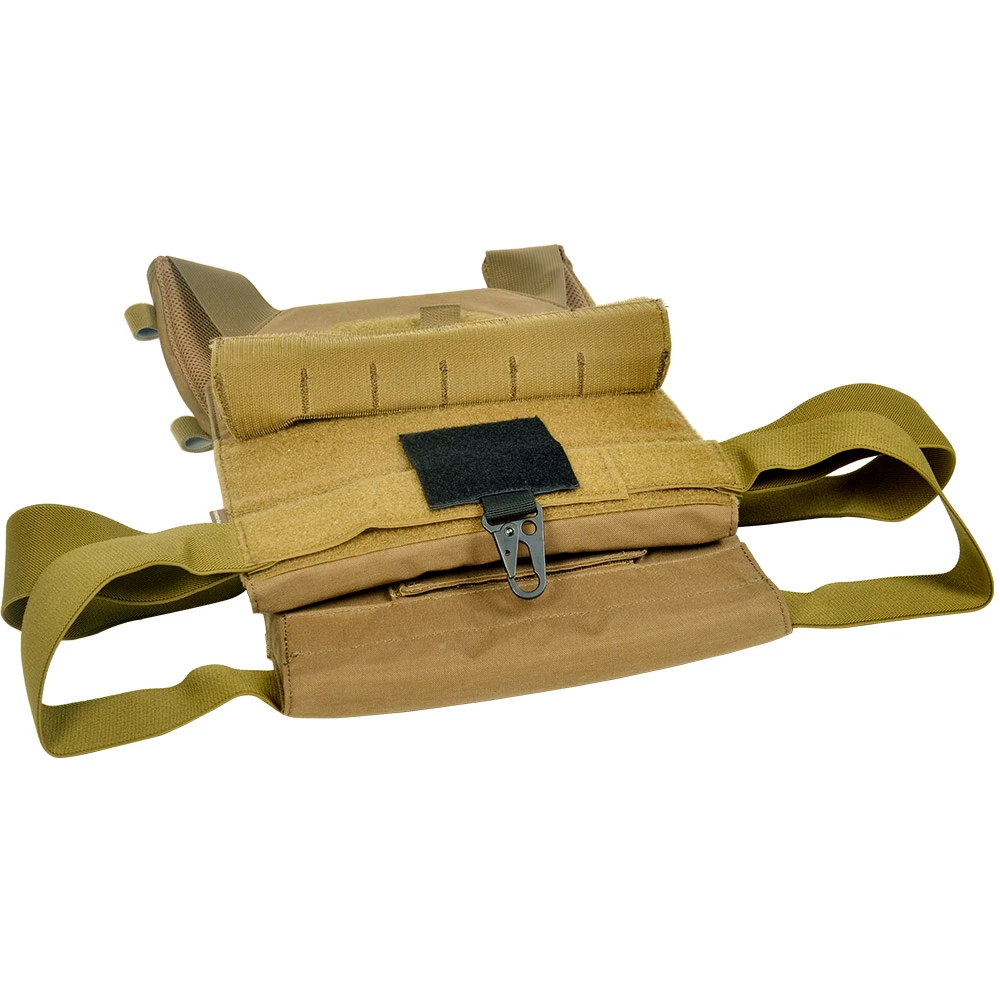 Tactifans Spiritus Micro Mini ต่อสู้ MK3 Chest Rig Hook ใส่ D3 ยุทธวิธีการล่าสัตว์เสื้อกั๊กอุปกรณ์เสริม