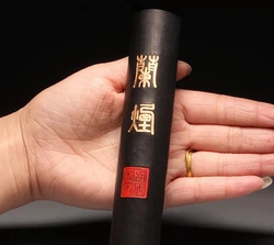 105g Chinese Traditional Oil Soot Ink Stick Inkstick HuKaiWen Brush Water Ink Calligraphy Painting Sumi-E Lan Yan