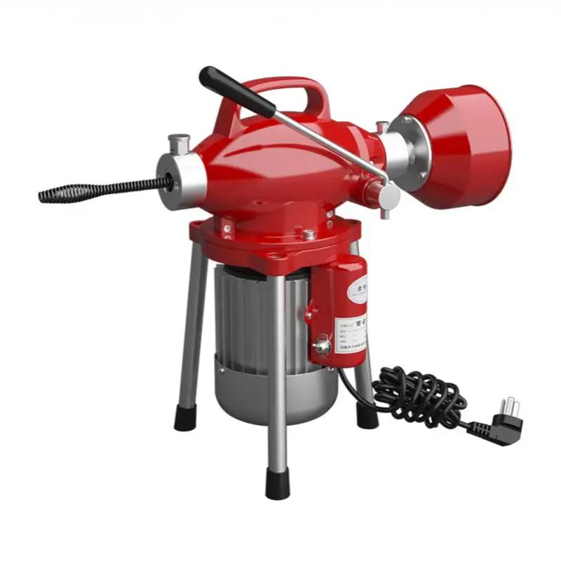 900w Multifunction Pipe dredging machine toilet tool accessories Toilet lock new product electric sewer toilet