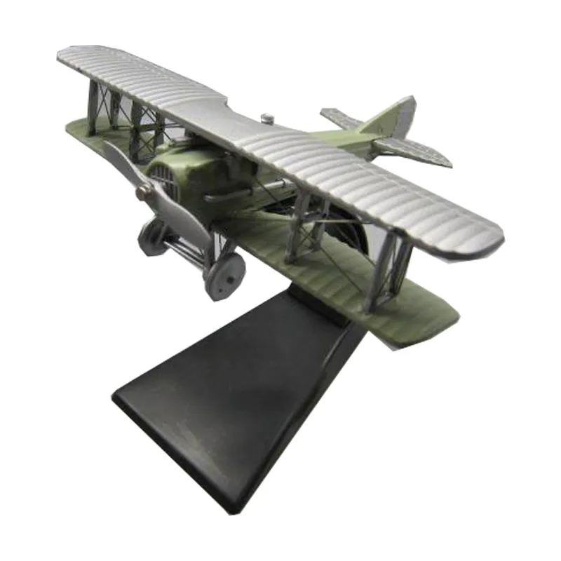 Diecast  1/72 1916 SPAD S.VII Biplane Fighter Model Plain Desktop Decoration Adult Model Airplane Gift