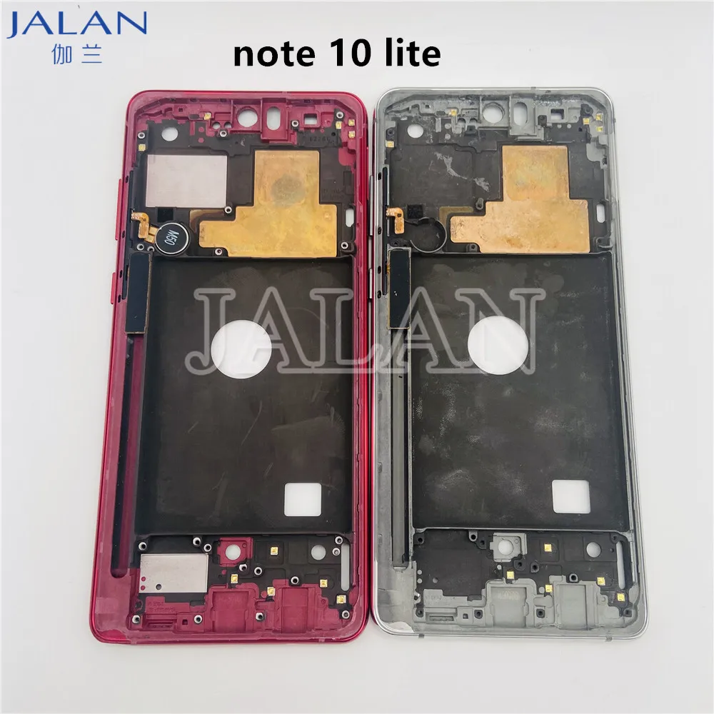 

Новая средняя рамка для SAM note10 lite, фоторамка для замены и ремонта поврежденной средней рамки