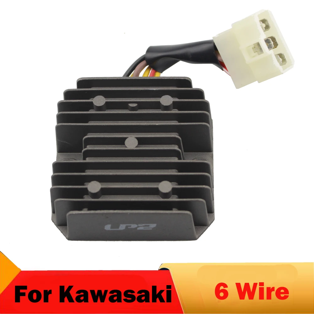 

Motorcycle Voltage rectifier Motorcycle regulator For Kawasaki 21066-1083 ZZR400 ZZR500 ZZR600 ZX600 D2-4 Ninja ZX-6 ZX600