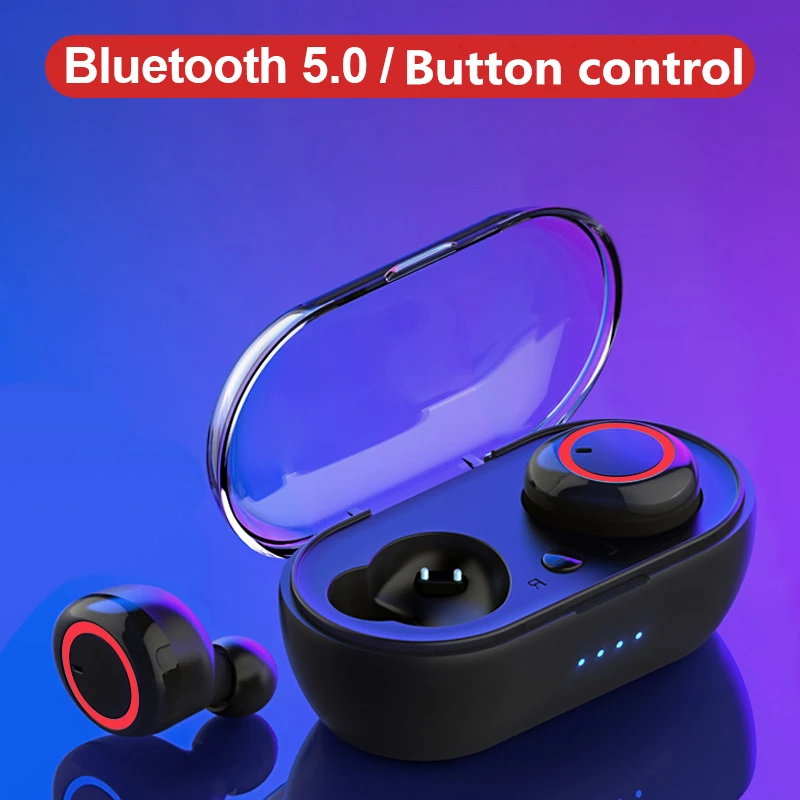 Y50 Tws auricolari Bluetooth auricolare Bluetooth Wireless all\'ingrosso vivavoce Display a Led cuffie Gamer cuffie auricolari y50