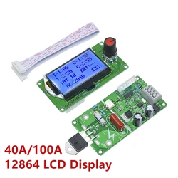 LCD Digital Puls Encoder Punkts chweiß gerät Controller Modul 100a 40a für 18650 Lithium batterie/Batterie Gruppe Punkts chweiß gerät