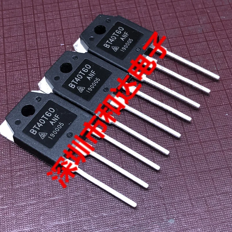 5pcs NEW BT40T60 BT40T60ANF TO-3P 600V 40A