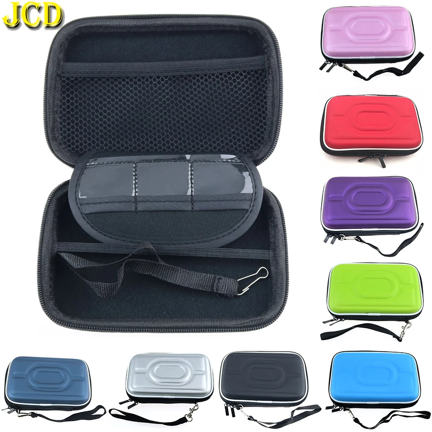 

JCD Hard Case EVA Travel Carrying Protector Bag For Gameboy GBA GBC Carry Cover Storage Bag For NDSL NDSi 3DS Console