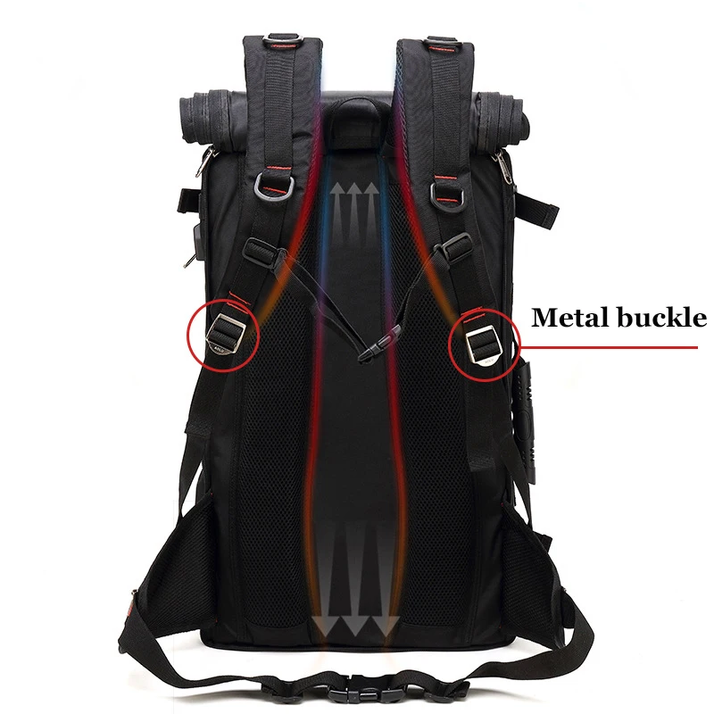 Men Hiking Backpacks 40L/50L/60L Business Travel Backpack Women Outdoors Laptop Backpack Multifunctional Luggage Bag