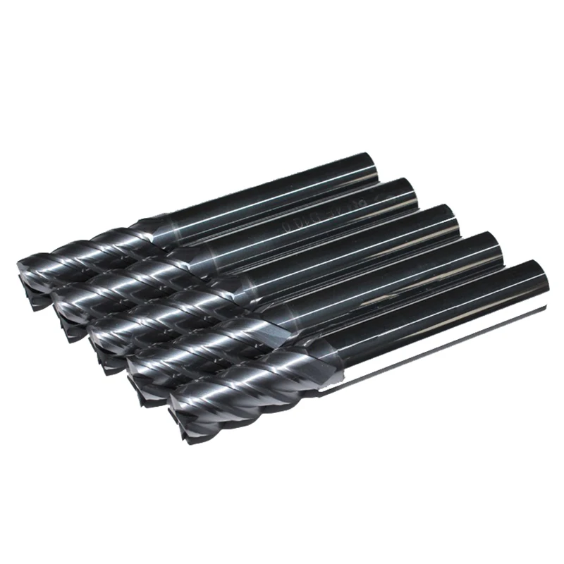 1pc ZCC Flat End Mill PM-4E-D10.0 10.0 mm end mills for 40-55 HRC steel stainless steel cast iron