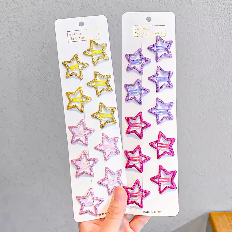 10/20/30/40 New Girls Cute Colorful Waterdrop Shape Hairpins Sweet Hair Clips Kids Barrettes Slid Clip Fashion Hair Accessories - Image 20