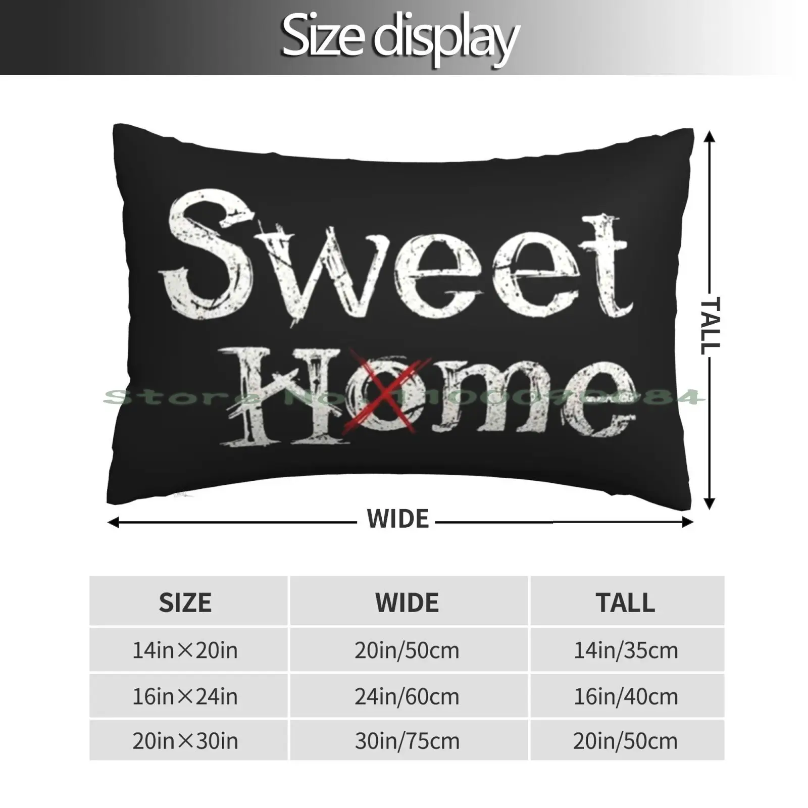 Sweet Home Pillow Case 20x30 50*75 Sofa Bedroom Sweet Home Netflix Korean Zombies Gominsi Song Kang Sweet Home Tv Lee Jin Wook