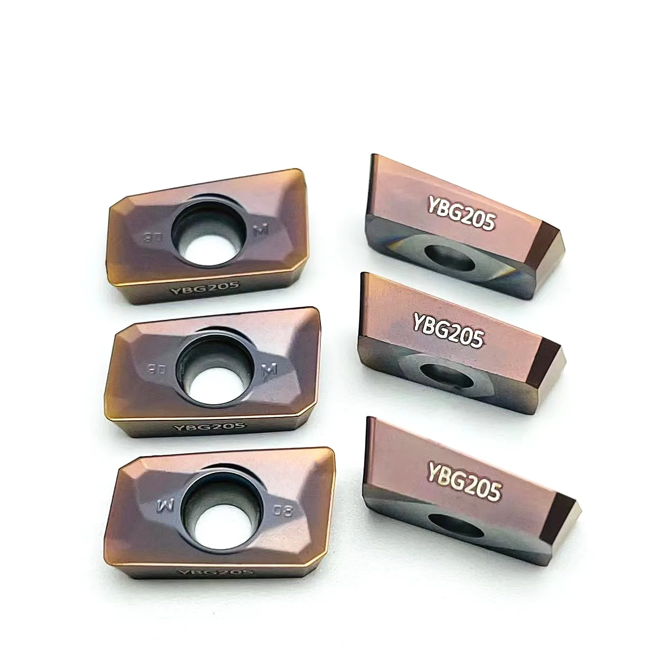 100% original APMT1135PDR YBG205 APMT160408PDER YBG205 carbide inserts APMT1604 APMT1135