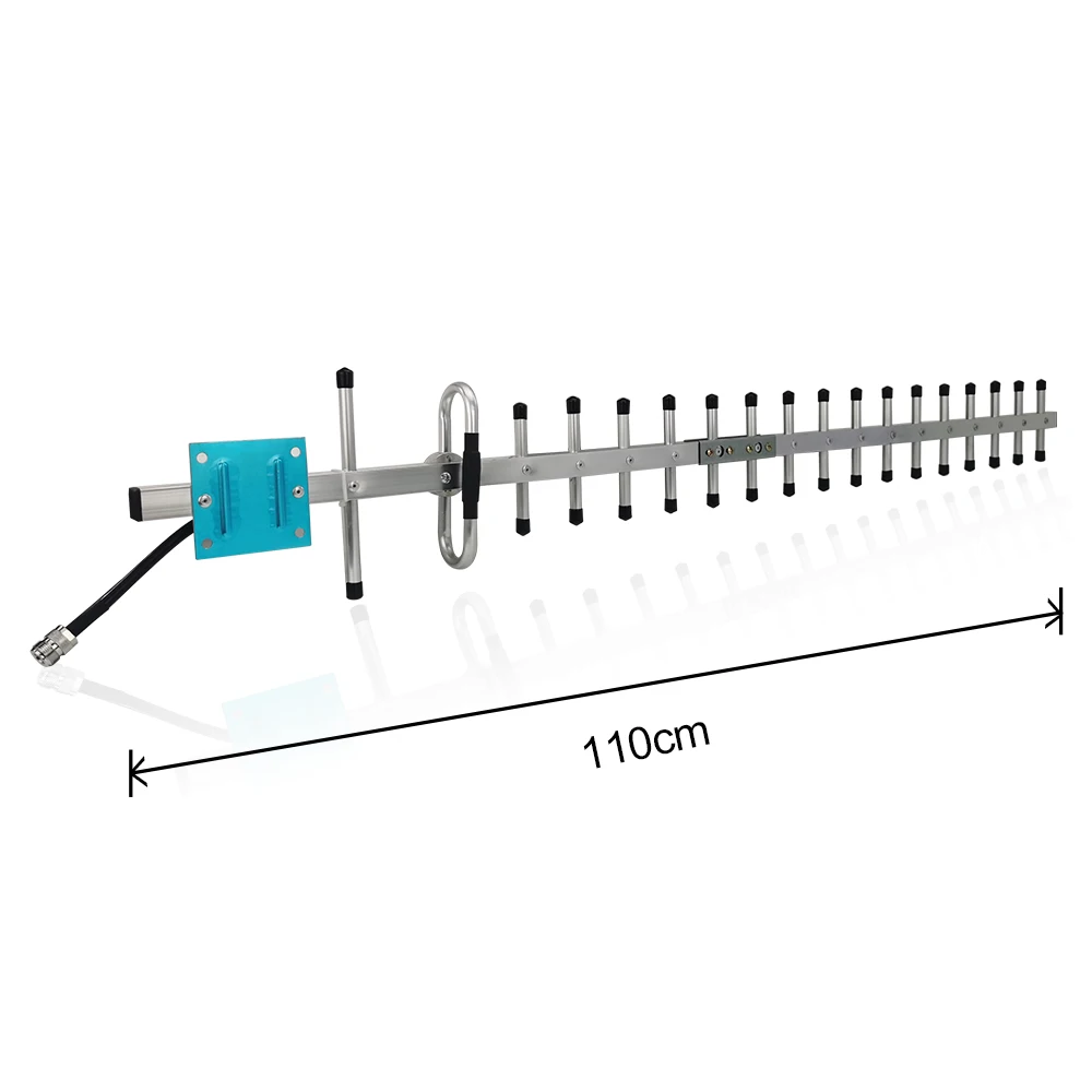 20 dBi Gain External Antenna For 2g 3g 4g Cellphone Signal Repeater GSM DCS LTE WCDMA Booster Outdoor Yagi Antenna 800-2500 MHz@