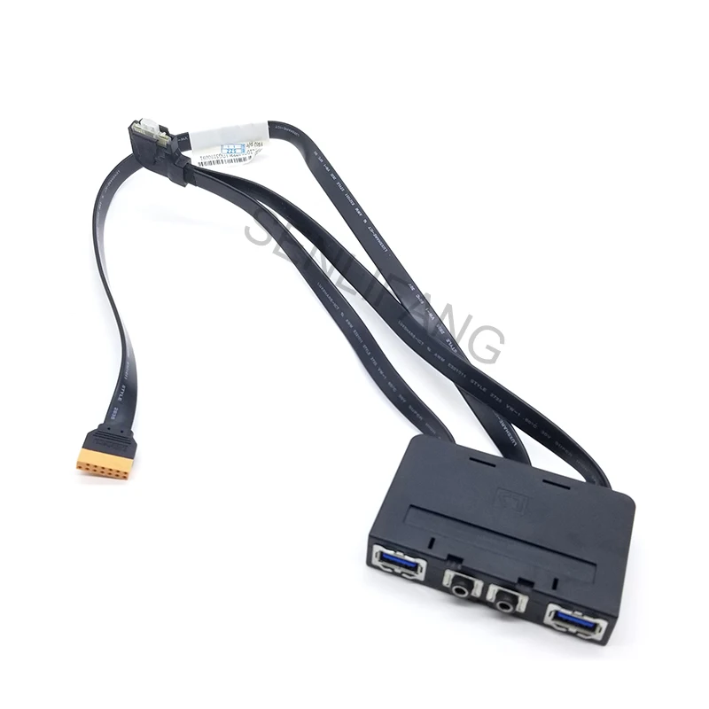 

Genuine For 54y9374 54y9910 04x2744 54y9375 for Lenovo PCIE To USB3.0 With HD Audio IO Cable Adapter