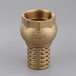 Strong Metal Brass Foot Valve/ Bottom Valve, Easy Installation