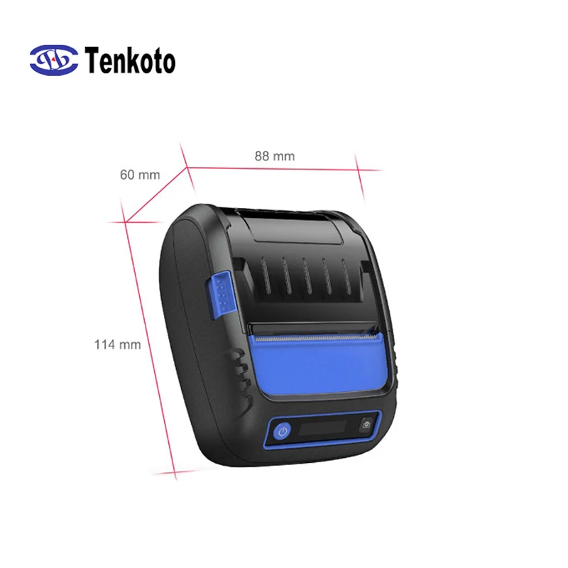 58MM Bluetooth Label Printer Thermal Tags Medical Barcode Polyester Thermal Jewelry Wireless Barcode Printer