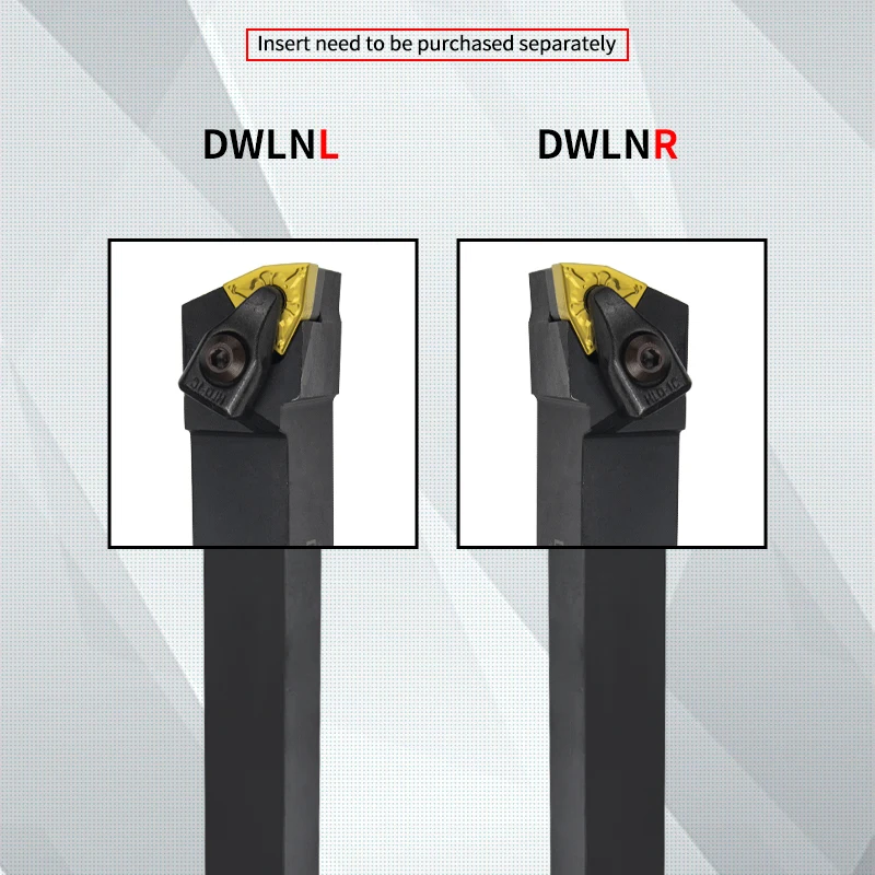 DWLNR DCLNR DVJNR2020/2525 External Lathe Turning Tool Holder for insert WNMG/CNMG/VNMG Cutter Tools Holder CNC Boring Bar