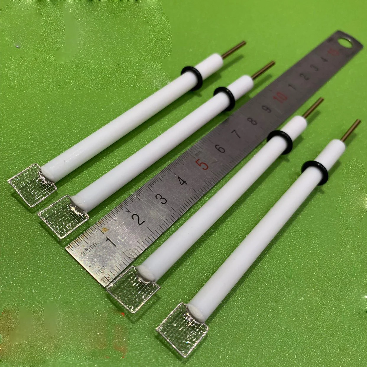 Imagem -03 - Elétrodo Revestido Ptfe da Malha do pt do Elétrodo 15*15*0.5 da Malha de 10*10 pt 15*15*99.99