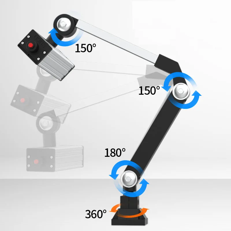 1 pz nuovo LED macchina utensile luce di lavoro 220v fresatrice punzonatrice rettifica luce impermeabile 24v CNC tornio a braccio lungo luce 36v