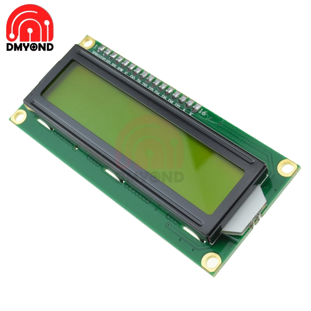 LCD Display LCD1602 Module Yellow Blue Screen 1602 For Arduino I2c LCD Display Module HD44780 16x2 IIC Character 5V lcd Module