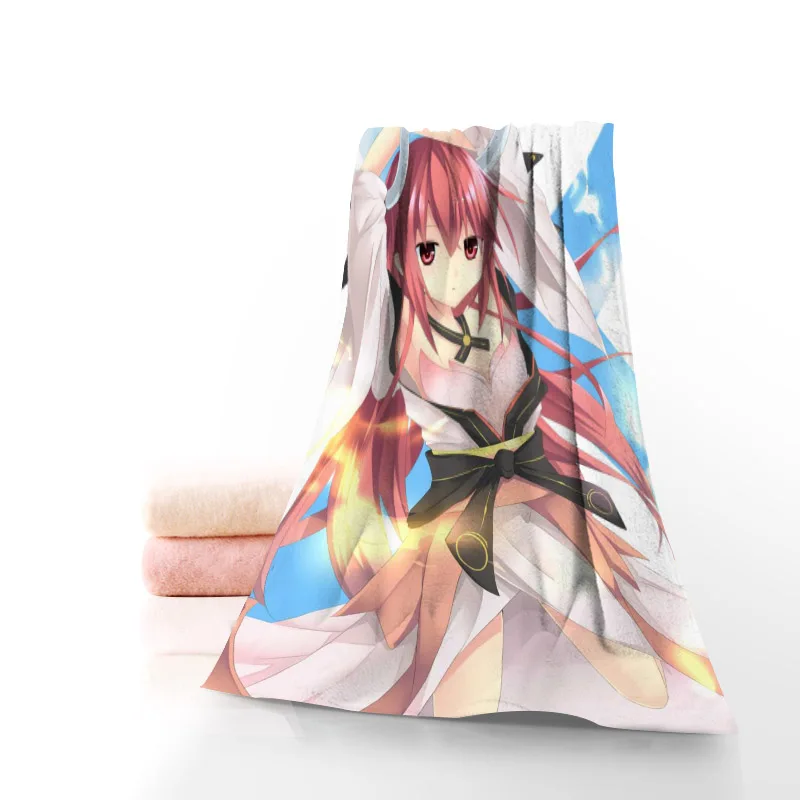 Hot Sale Anime Custom DATE·A·LIVE 35x75cm Fitness Sports Towel Portable Quick-drying Towel Yoga Outdoor Microfiber Sports Towe