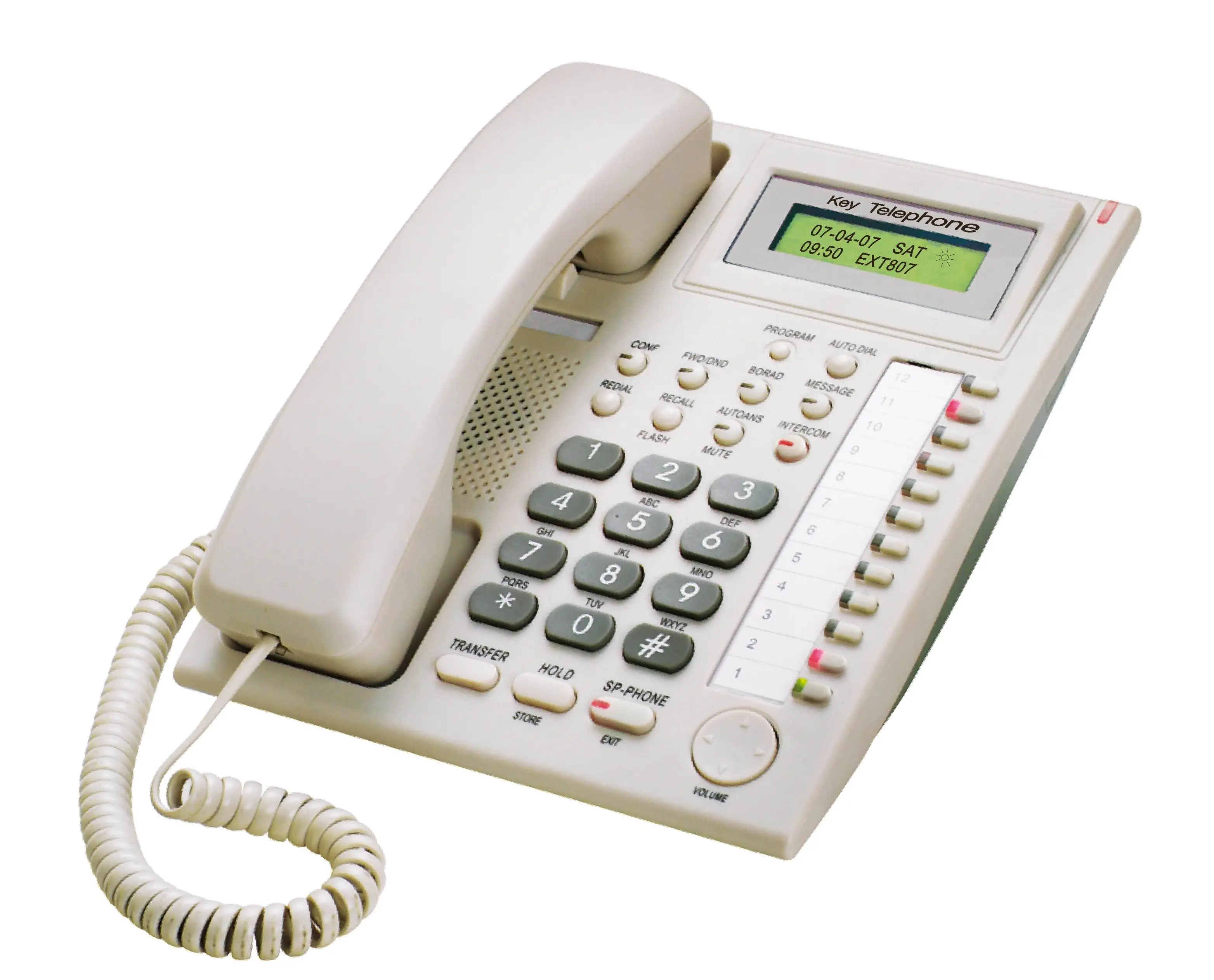 Excelltel PBX exclusive keyphone PH201-D for EXCELLTEL MK/CP/TP series