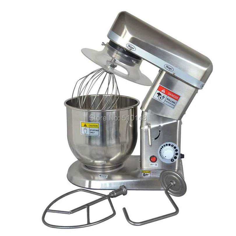 PFSL-B5 Planetary Food Mixer Stainless Steel Surface Over-load Protection 5L Bowl Blender For Milk Egg Dough