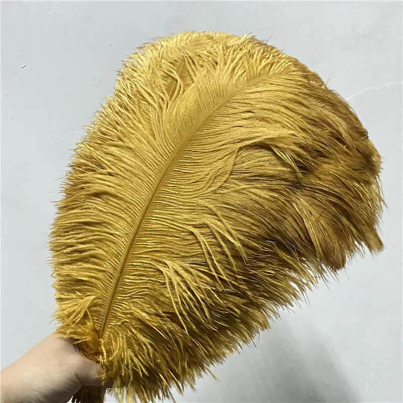 Beautiful 20pcs 50pcs/lot High Quality Ostrich Feathers 18-20nches/45-50cm Dancers Craft Party Home Wedding Plumas Plume