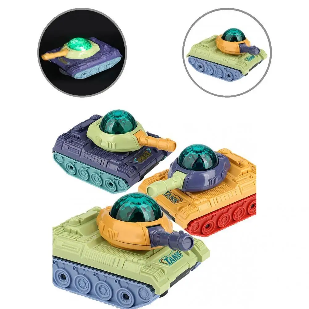 

Funny Premium Electronic Light Music Tank Toy Plastic Tank Model Toy Realistic for Entertainment