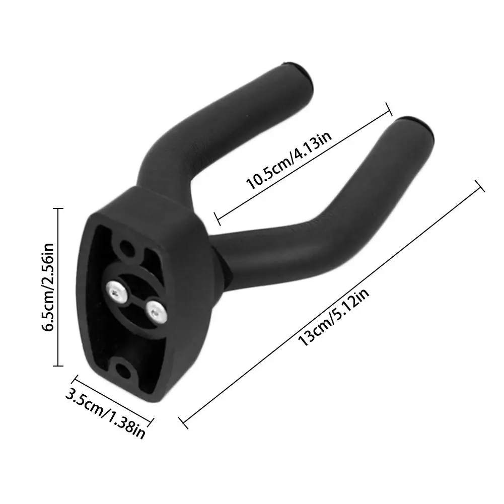 1 Pcs Guitar Hanger Hook Holder Wall Mount Stand Rack Bracket Display Guitar Bass Screws Accessories