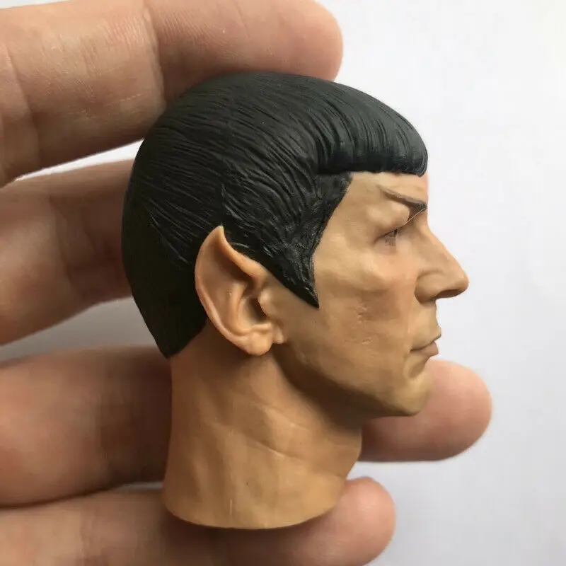 TBLeague 1/6 Male Soldier TOS Spock Head Sculpt Star Trek Action Figure Toy  Collection Collection